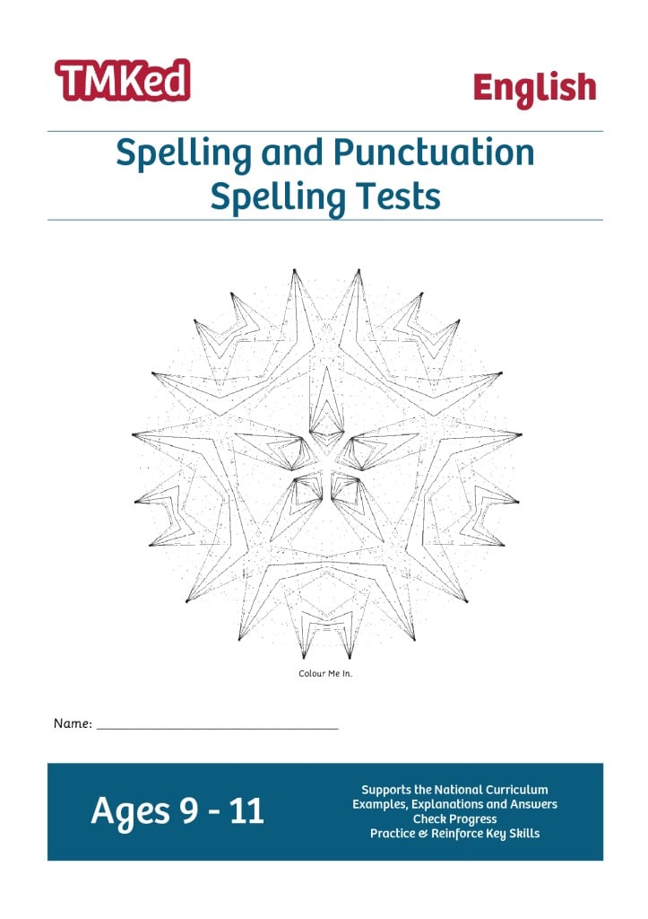 Spelling Tests (911 Years) TMK Education